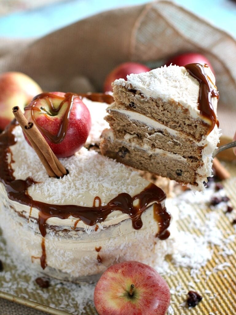 Apple Butter Cake with Dulce de Leche Buttercream 11a