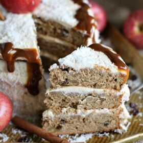 Apple Butter Cake with Dulce de Leche Buttercream 12