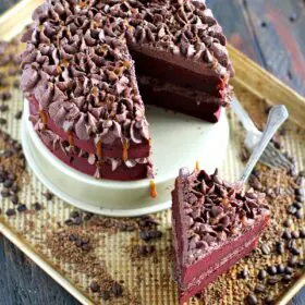 Red Velvet Chocolate Coffee Cake 9