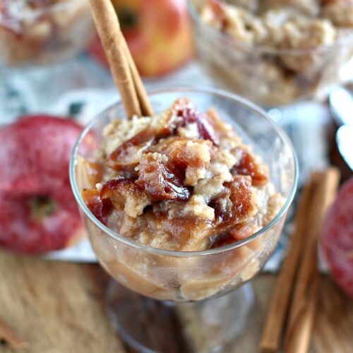 Slow Cooker Apple Pudding Cake Sweet and Savory Meals