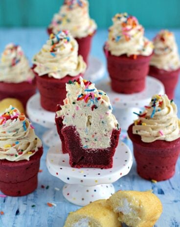 Red Velvet Cake Cone