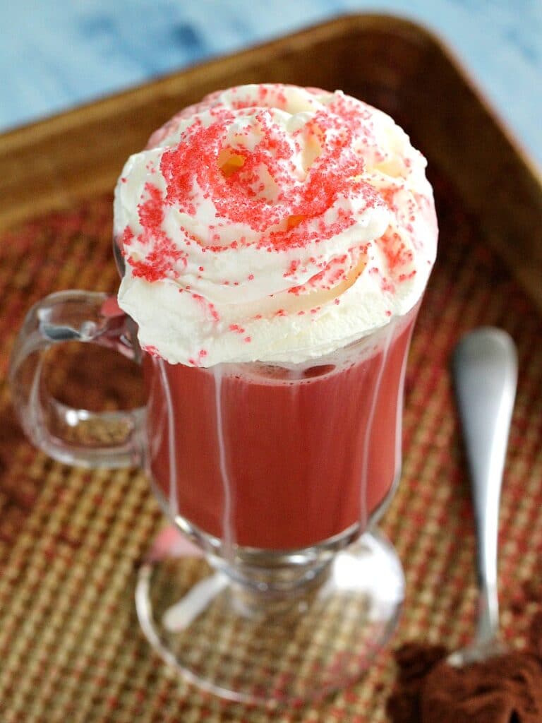 Red Velvet Hot Chocolate Sweet And Savory Meals
