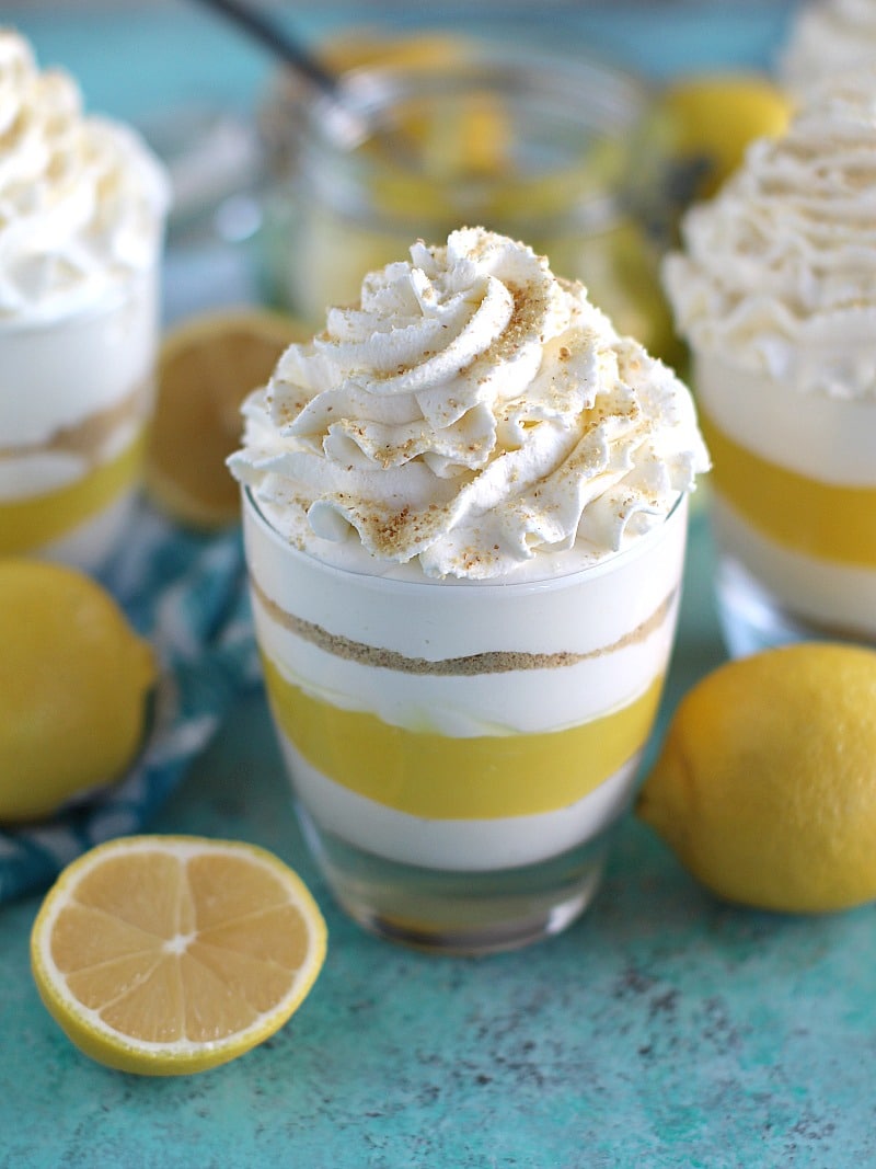 No Bake Lemon Cheesecake