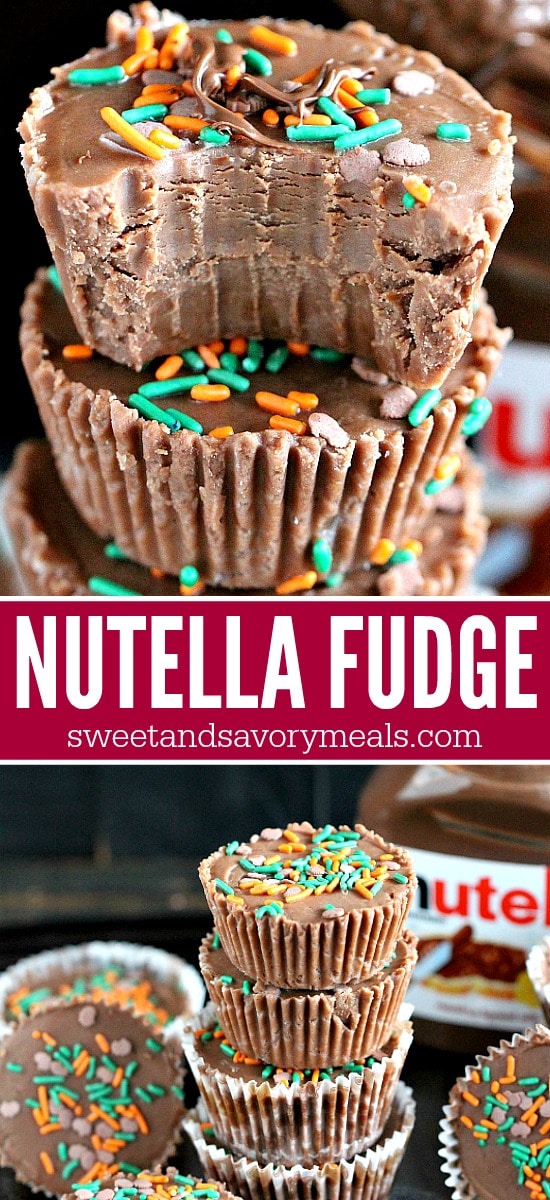 Nutella Fudge