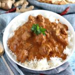 Slow Cooker Chicken Tikka Masala is incredibly easy to make at home, by adding all the ingredients to your slow cooker and let it cook to perfection.