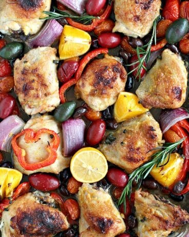One Pan Mediterranean Chicken