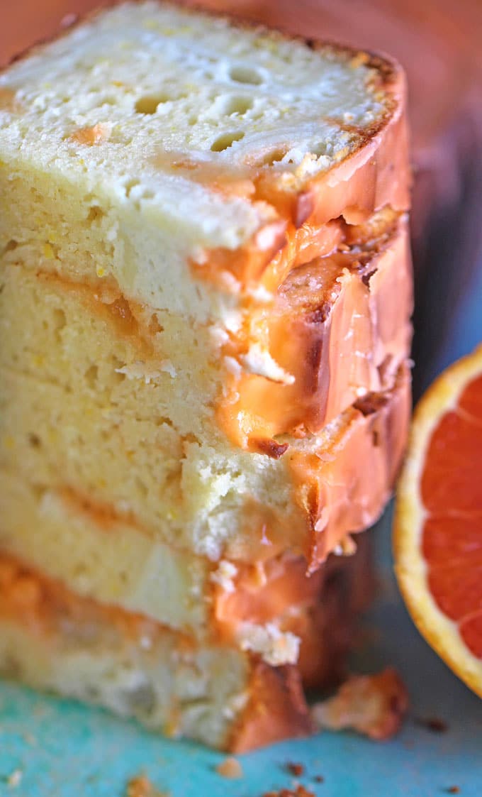 Orange Pound Cake with Orange Glaze