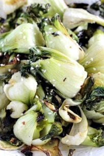 Oven Roasted Bok Choy