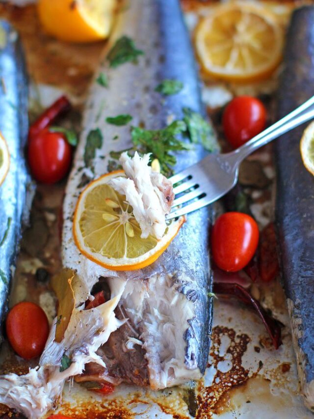 Oven Roasted Spanish Mackerel Recipe S&SM