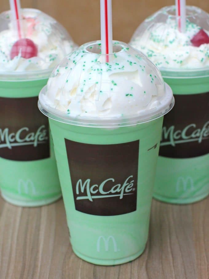 McDonald s Shamrock Shake Review Sweet And Savory Meals