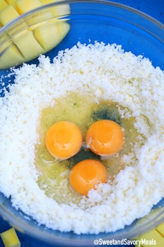Image of eggs and butter.
