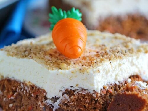 Easy Keto Carrot Poke Cake Recipe - My Crash Test Life