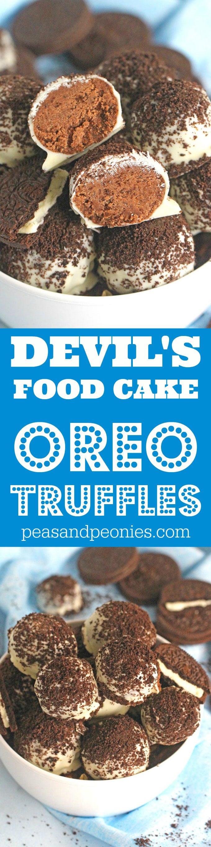 Devil's Food Cake Truffles