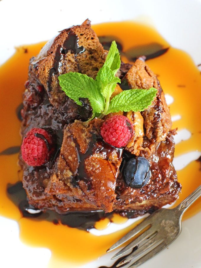 Chocolate French Toast Casserole