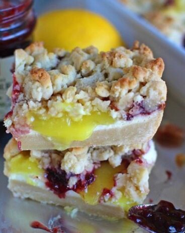 Lingonberry Bars