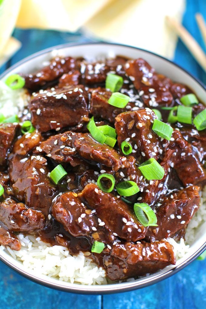 Instant pot mongolian online beef healthy