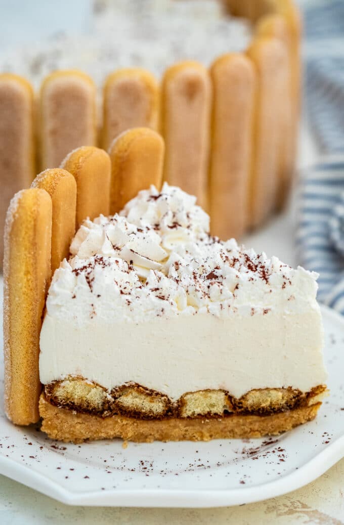 No-Bake Tiramisu Cheesecake - an easy recipe