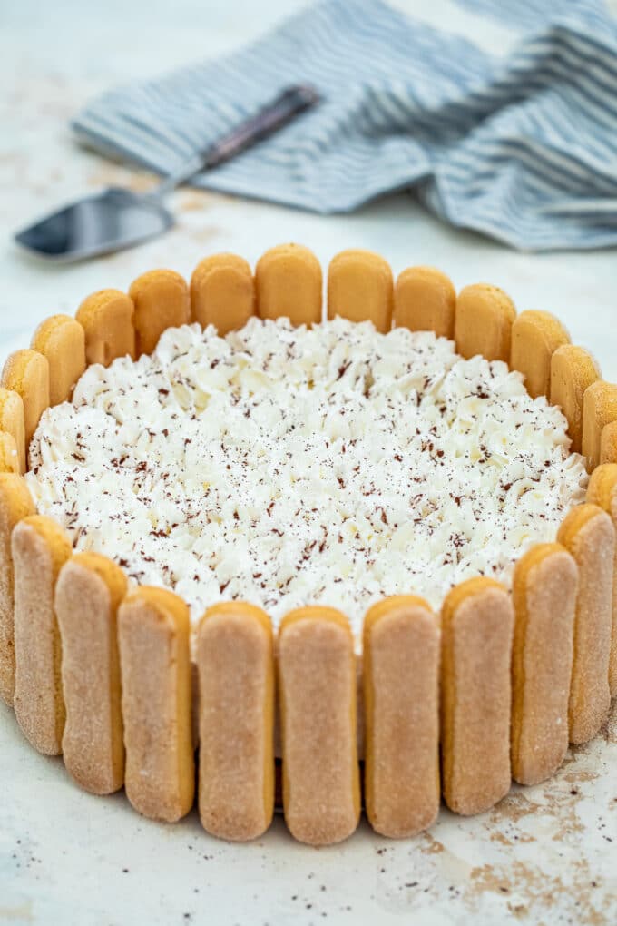 No-Bake Tiramisu Cheesecake