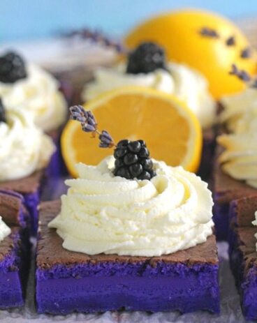 Magic Purple Cake With Lavender And Lemon