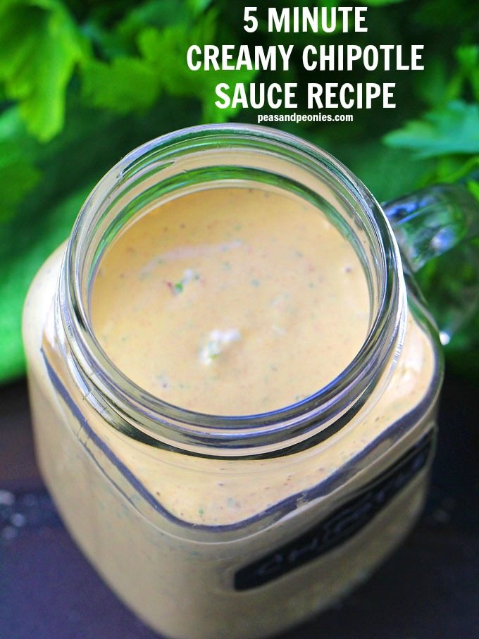 Chipotle Sauce Recipe 5 Minutes Sweet and Savory Meals