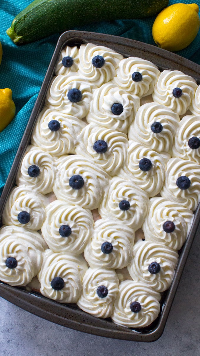 Blueberry Upside-Down Cake Recipe