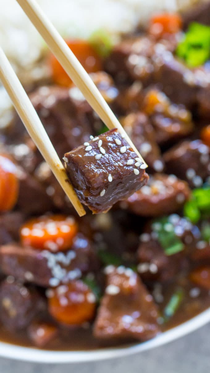 Slow Cooker Beef Teriyaki [VIDEO] - Sweet and Savory Meals