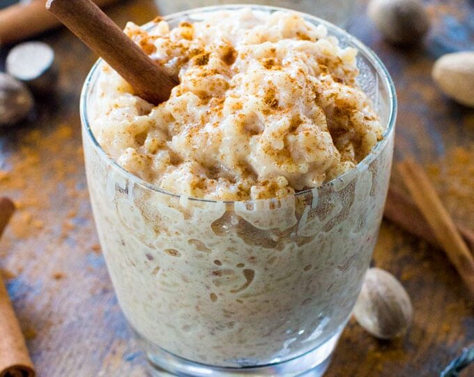 Instant Pot Rice Pudding is creamy and aromatic, flavored with cinnamon and nutmeg, ready in just 30 minutes, thanks to your Instant Pot.