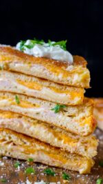 Turkey Grilled Cheese with Crescent Dough - Sweet and Savory Meals