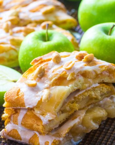 Amazing Apple Pie Danish incorporates all the great fall flavors in an easy, flaky and sweet, seasonal danish, made with cheesecake and apple pie filling.