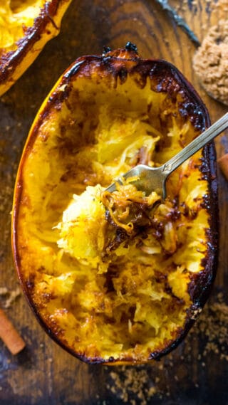 Brown Sugar Spaghetti Squash - S&SM