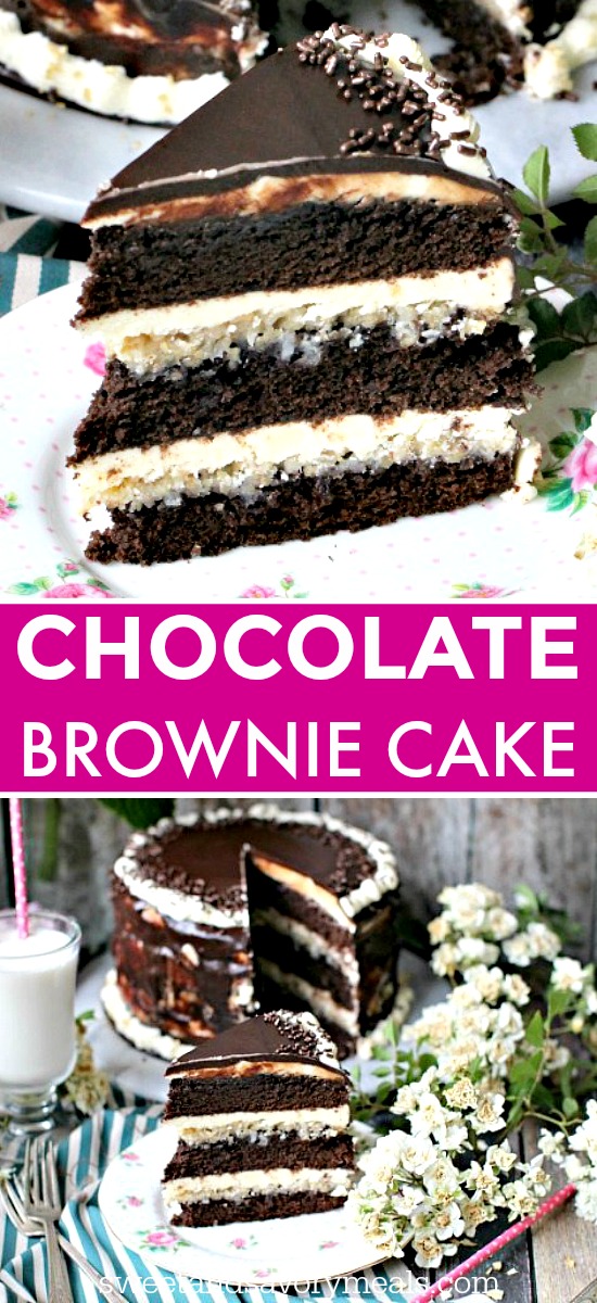 Chocolate Brownie Cake