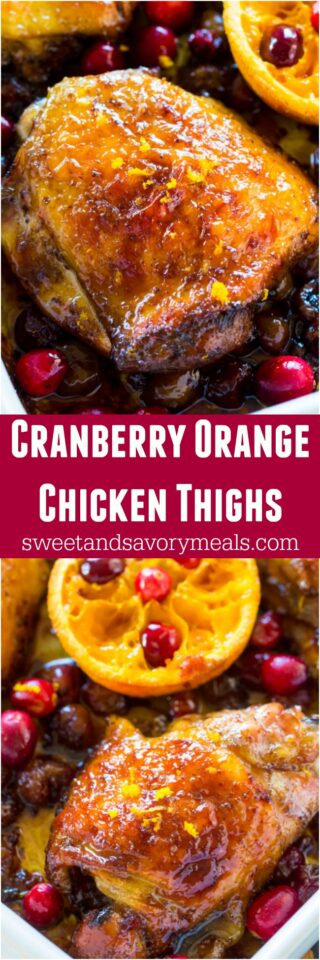 Cranberry Orange Chicken in One Pan Recipe [VIDEO] - Sweet and Savory Meals