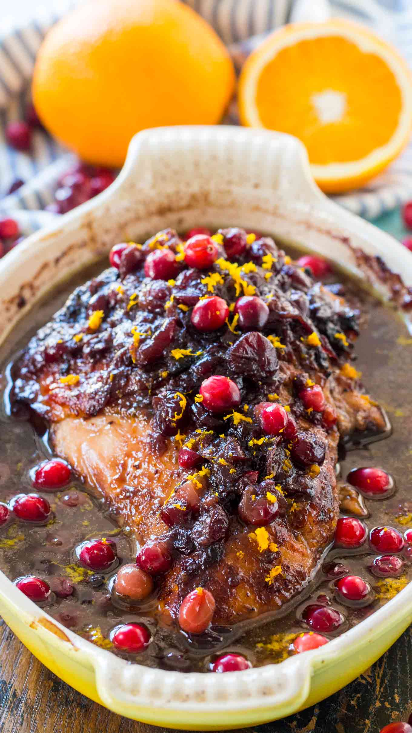 Cranberry Orange Turkey Breast recipe