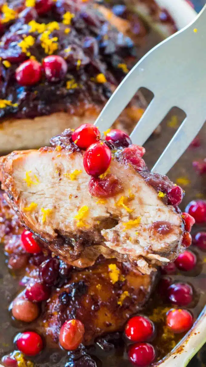 Cranberry Orange Turkey Breast is such a great, easy and delicious alternative to cooking a whole turkey.
