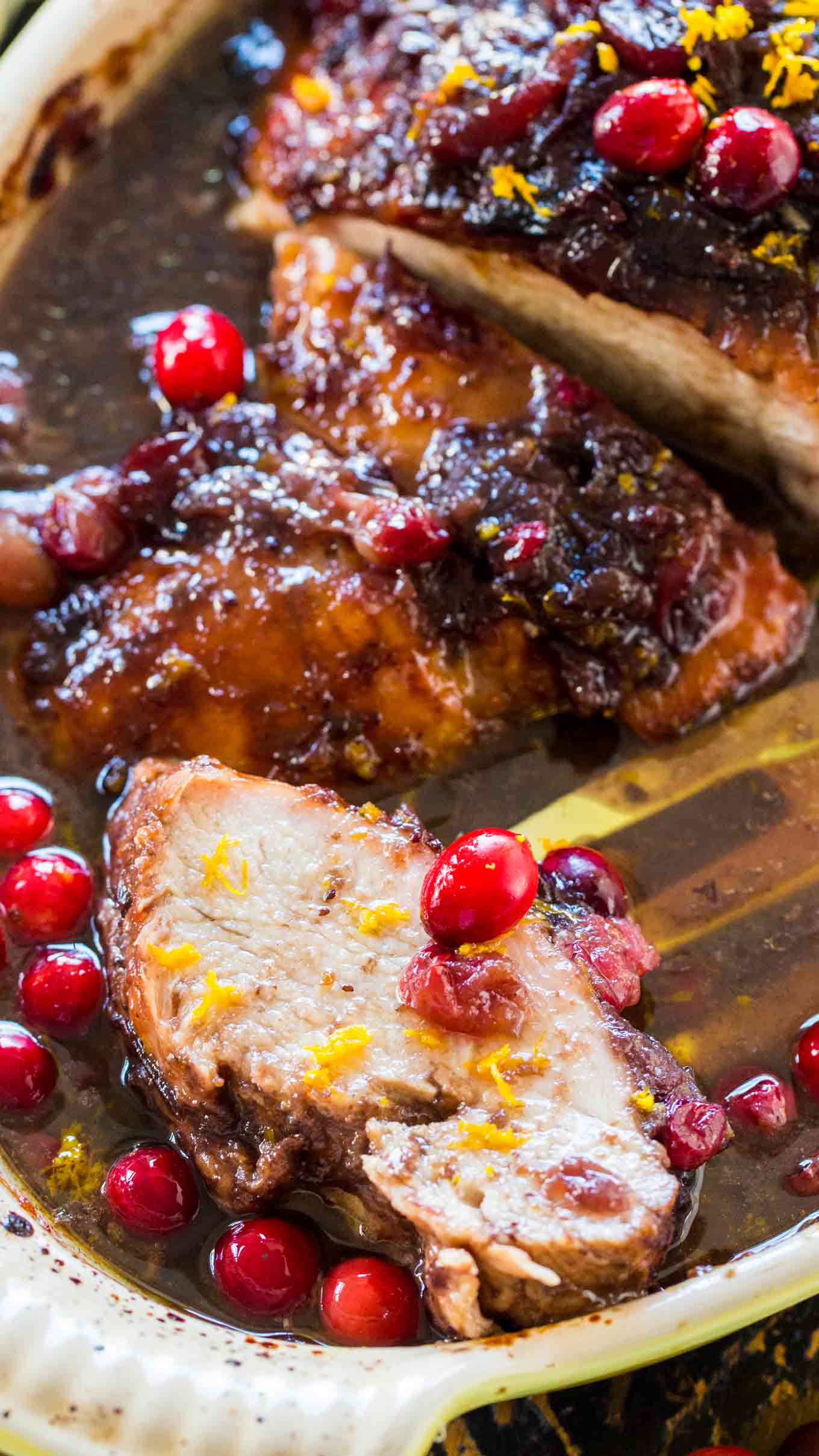 cranberry sauce turkey