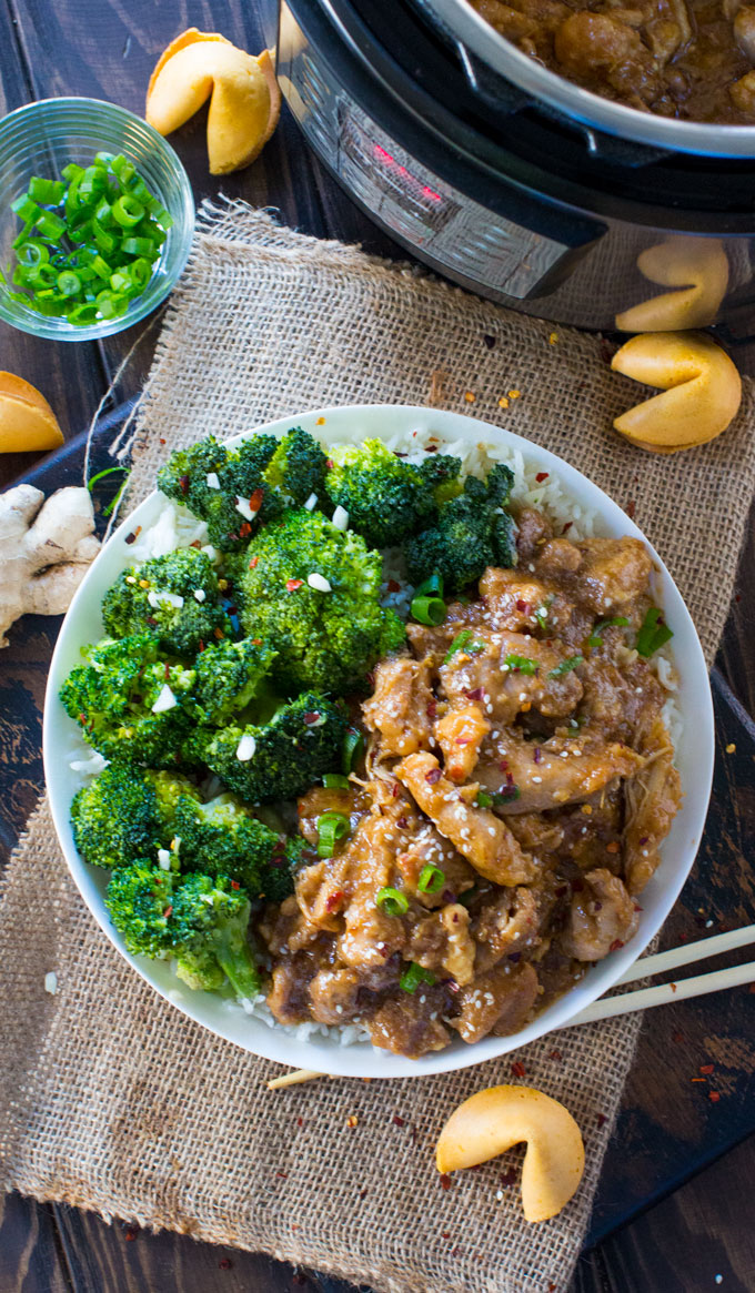 instant pot general tso chicken