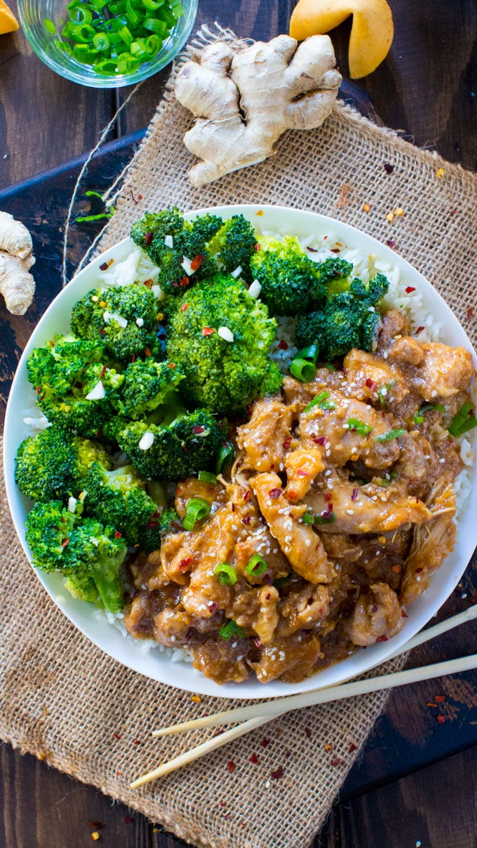 Instant pot general discount tso chicken and rice