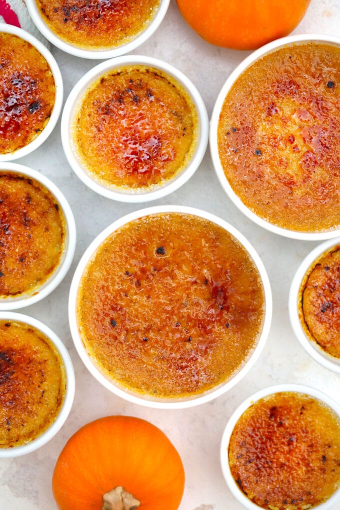 Pumpkin Spice Creme Brulee