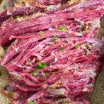 Best Slow Cooker Corned Beef is the easiest recipes ever. All you have to do is add all the ingredients to the slow cooker and let it work its magic.