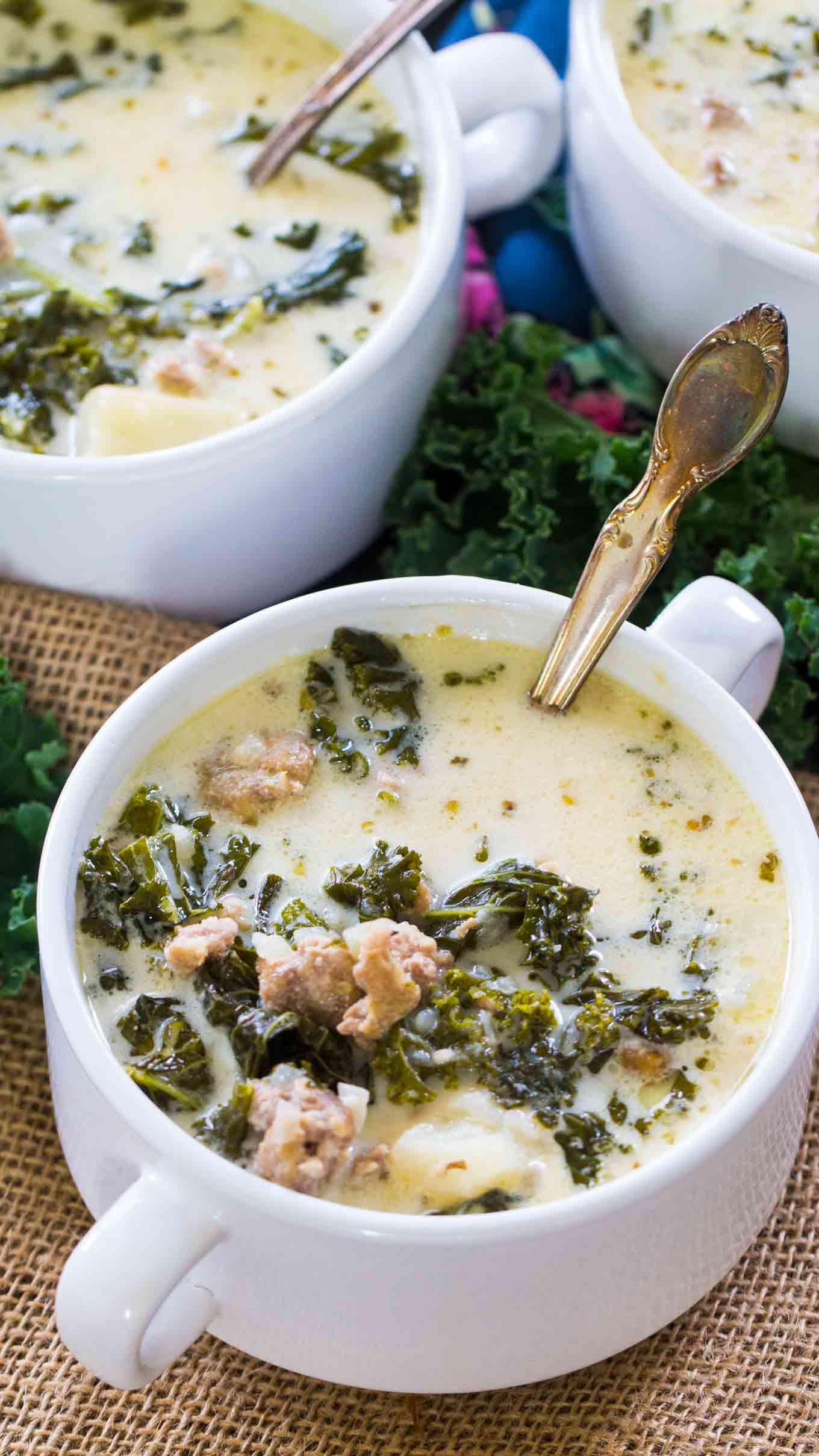 Instant Pot Zuppa Toscana - Sweet and Savory Meals