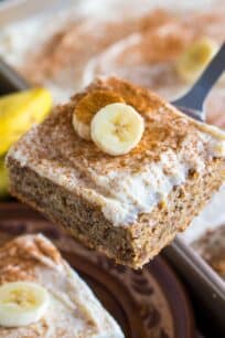 Banana Nut Cake with Cream Cheese Frosting