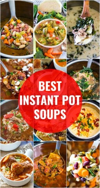 Instant Pot Soups Round Up