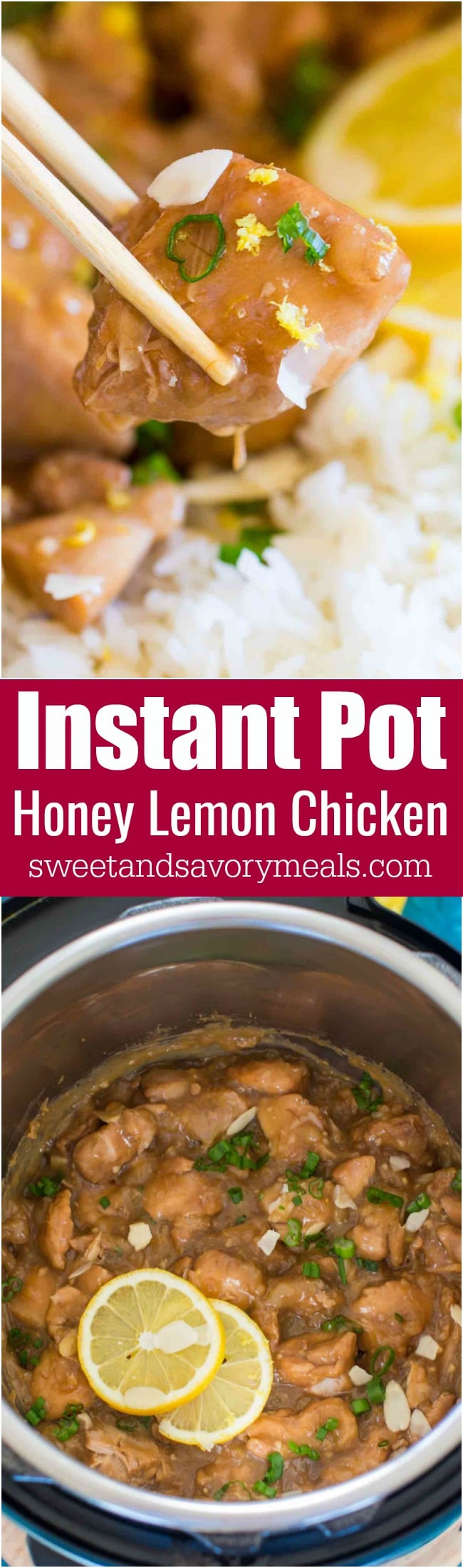 Instant Pot Lemon Garlic Chicken {Pressure Cooker} - Graceful Little Honey  Bee