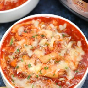 Instant Pot Lasagna Soup