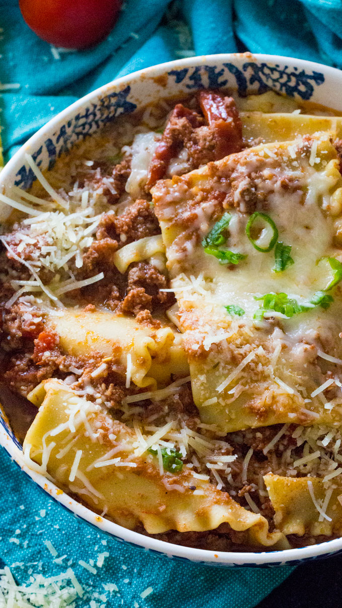 Instant Pot Lasagna Soup