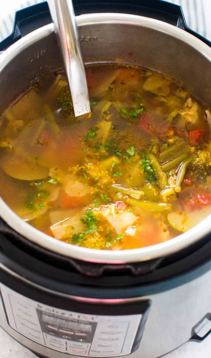 instant pot weight loss soup with cabbage