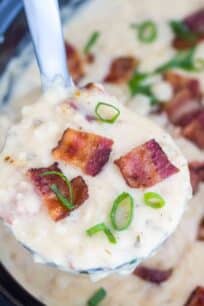 Slow Cooker Baked Potato Soup
