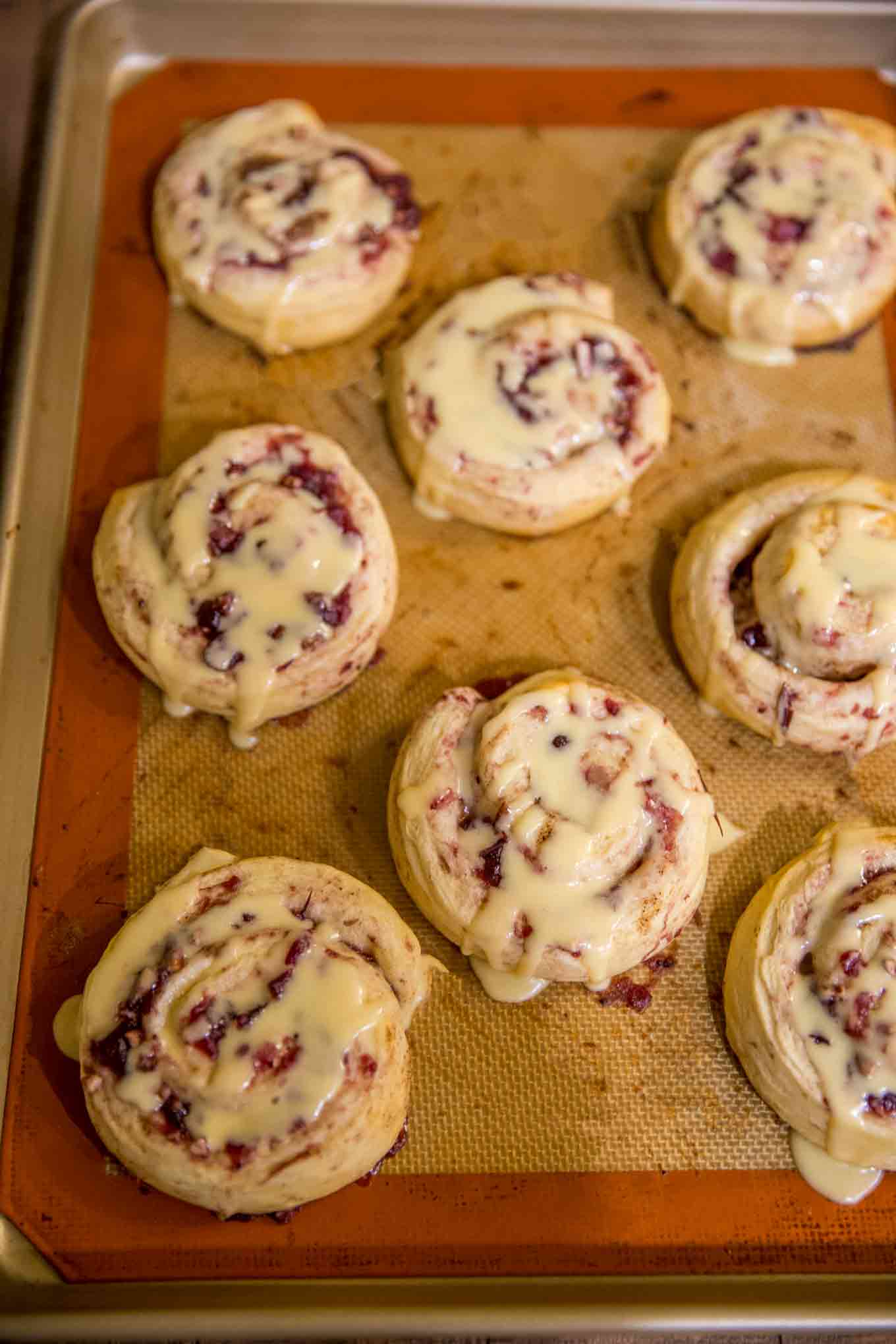 Cranberry Orange Rolls recipe