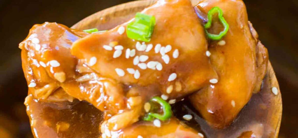 Instant Pot Garlic Sesame Chicken