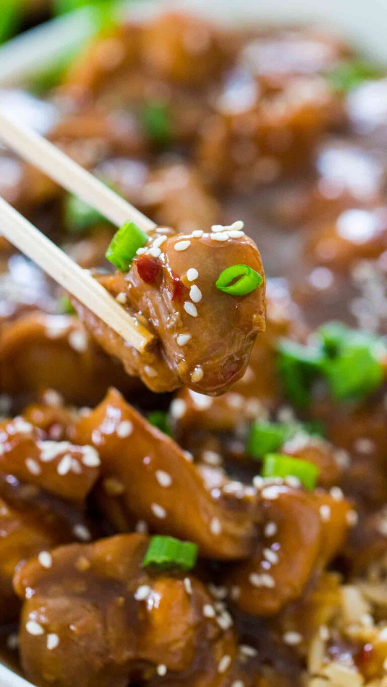 Instant Pot Garlic Sesame Chicken Recipe [VIDEO] S&SM